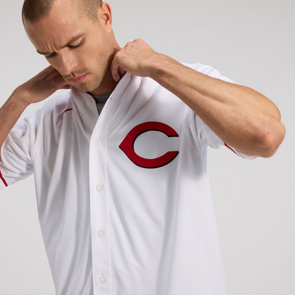 Cincinnati Reds Elly De La Cruz White Alternate 2 Replica Jersey product image 11, provided for visual reference and product
