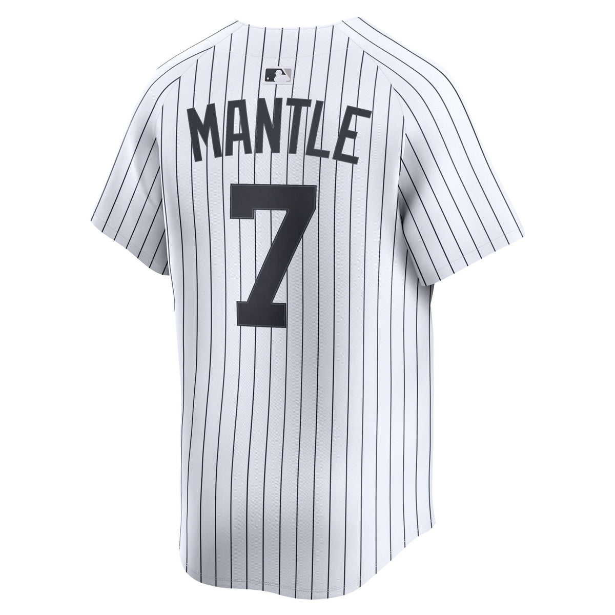 New York Yankees Mickey Mantle White Home Limited Player Jersey product image 4, provided for visual reference and product