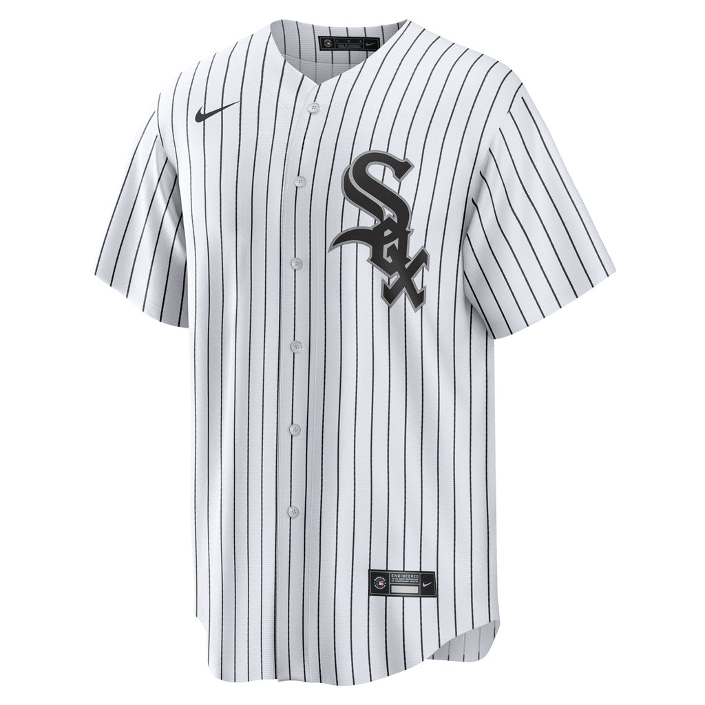 Chicago White Sox Miguel Vargas White Home Replica Jersey product image 3, provided for visual reference and product detail
