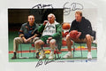 Larry Bird & Red Auerbach Autographed Boston Celtics 8.5x12 Photo Steiner CX product image 1, provided for visual reference