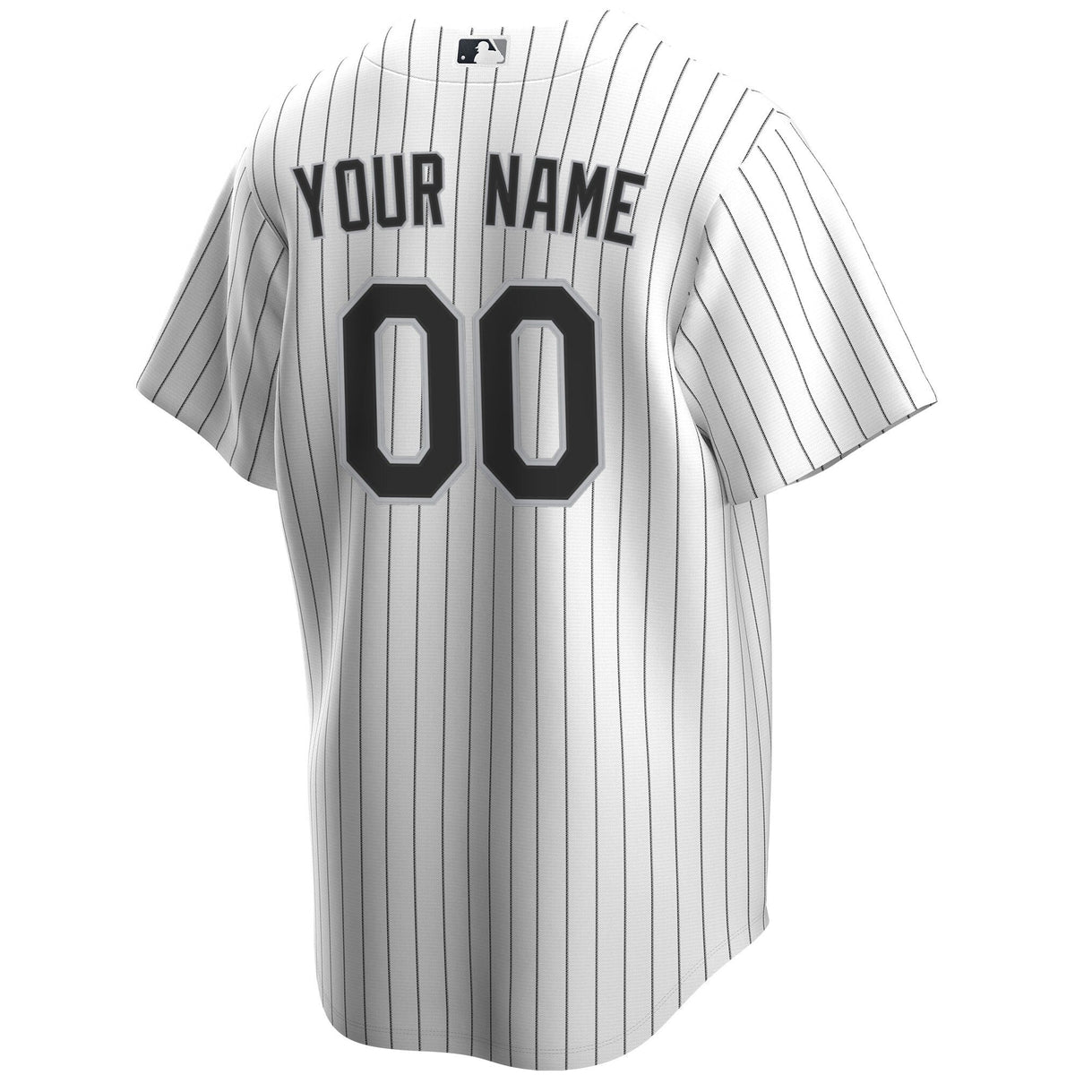 Chicago White Sox White Home Replica Custom Jersey product image 4, provided for visual reference and product detail review