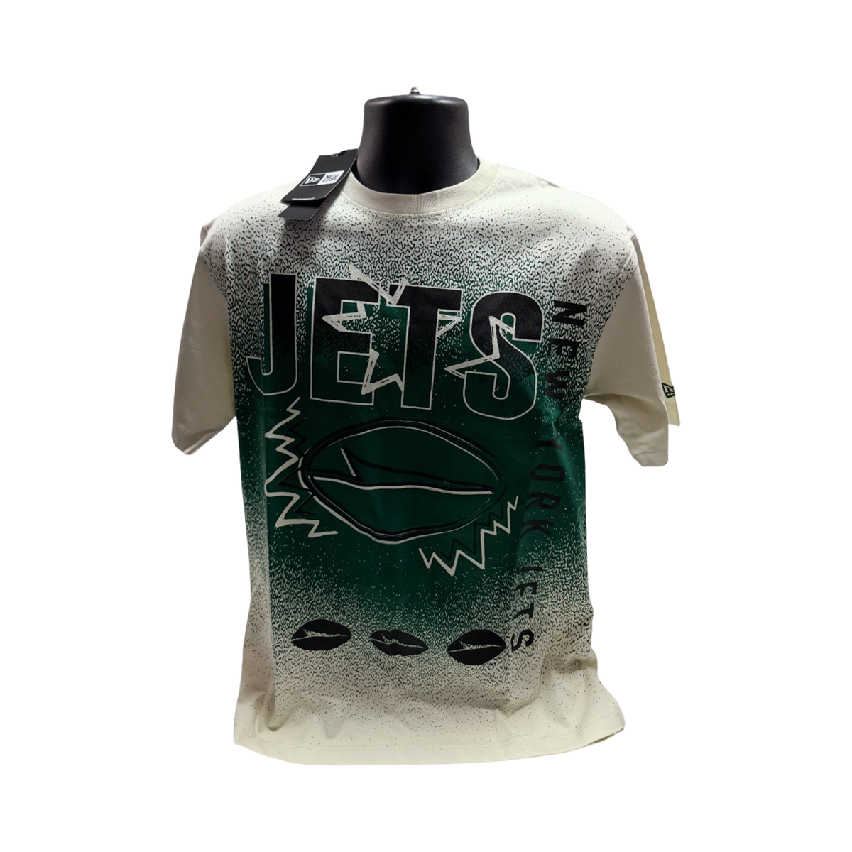 Jets Tan T Shirt Medium product image 1, provided for visual reference and product detail review