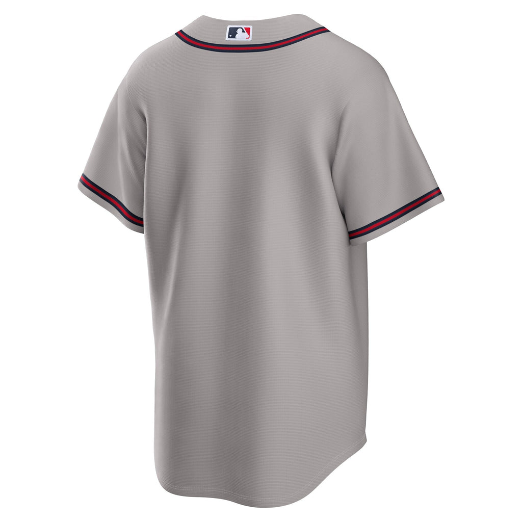 Atlanta Braves Gray Road Replica Jersey product image 4, provided for visual reference and product detail review