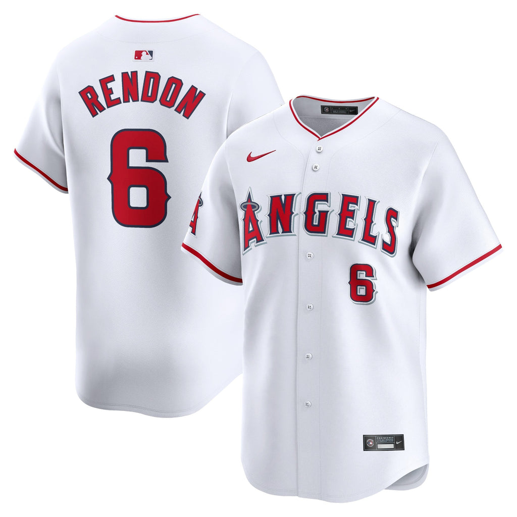 Los Angeles Angels Anthony Rendon White Home Limited Player Jersey product image 2, provided for visual reference and
