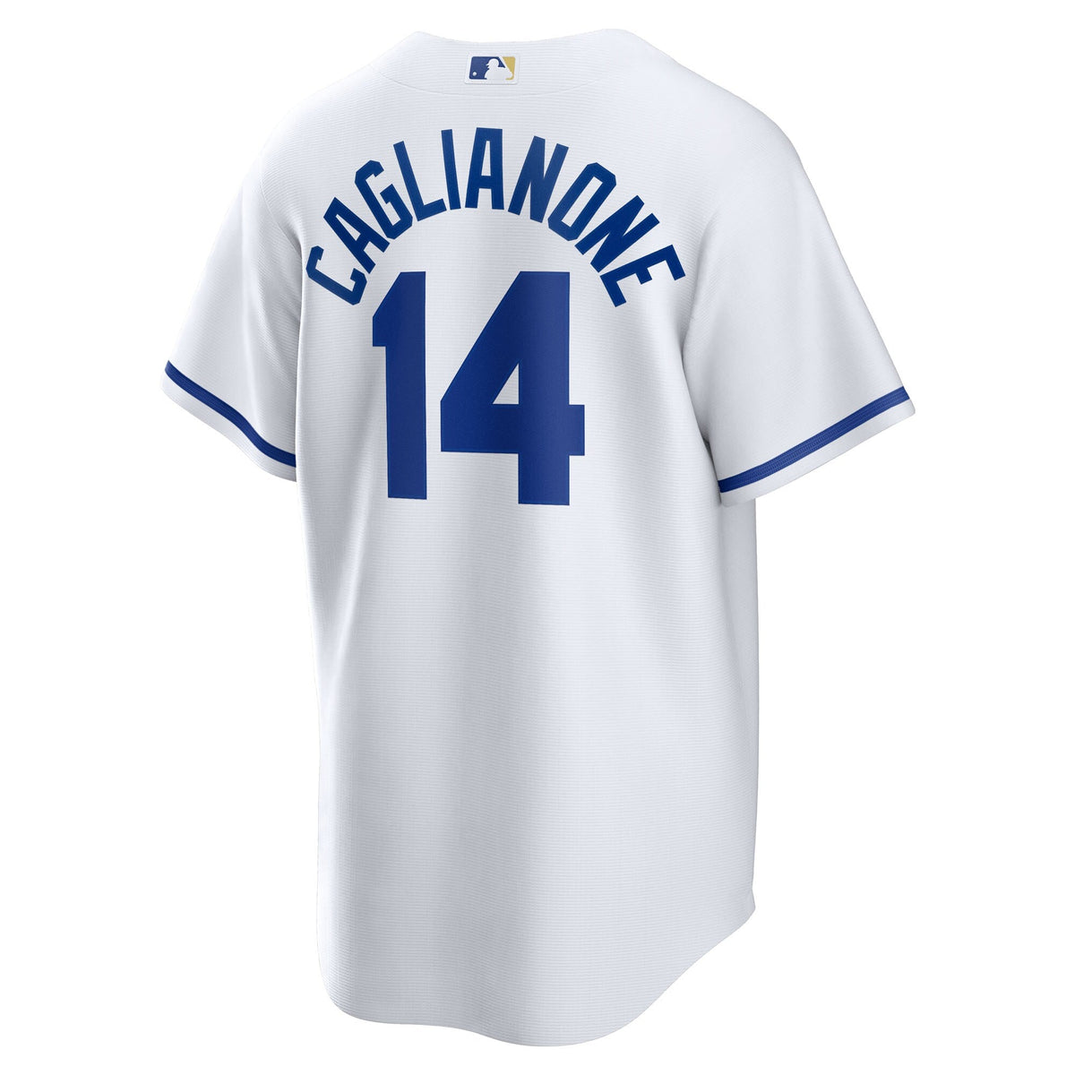 Kansas City Royals Jac Caglianone White Home Replica Jersey product image 4, provided for visual reference and product