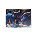 Israel Adesanya Autographed UFC 16x20 Beckett product image 1, provided for visual reference and product detail review