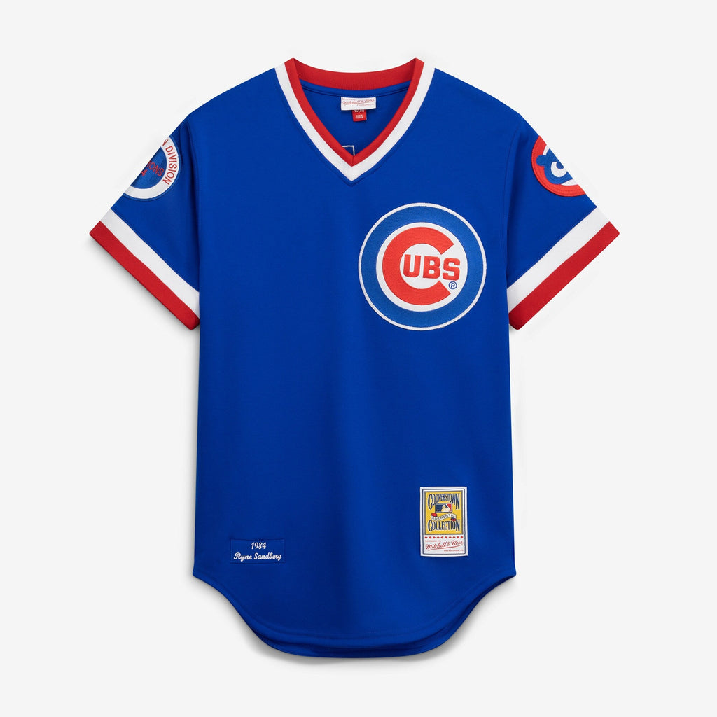 Chicago Cubs 1984 Ryne Sandberg Throwback Royal Authentic Jersey product image 3, provided for visual reference and product