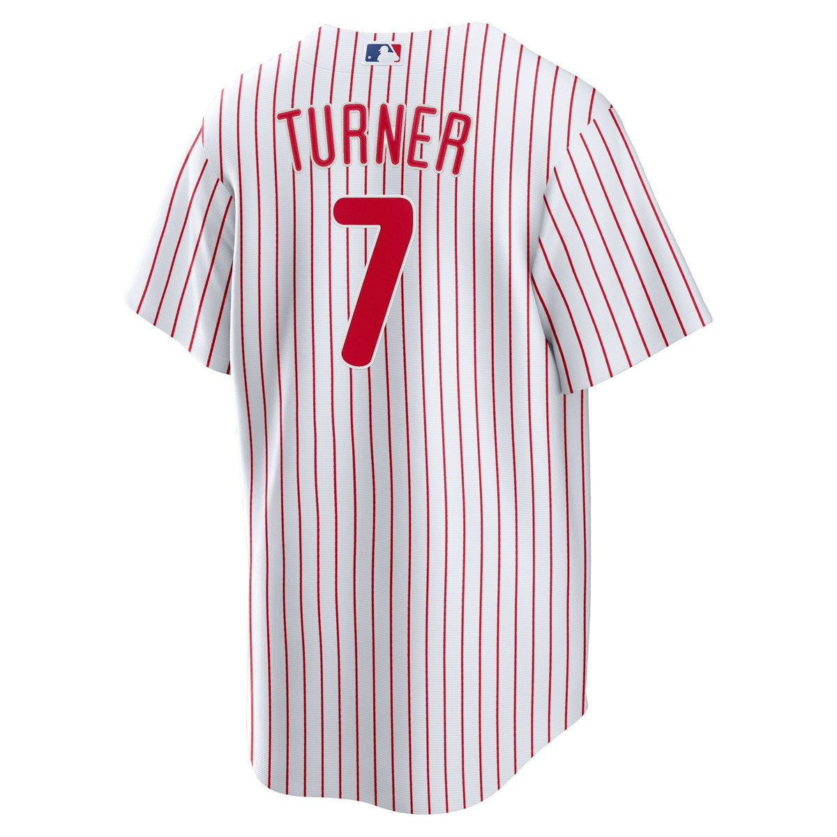 Philadelphia Phillies Trea Turner White Home Replica Player Jersey product image 4, provided for visual reference and