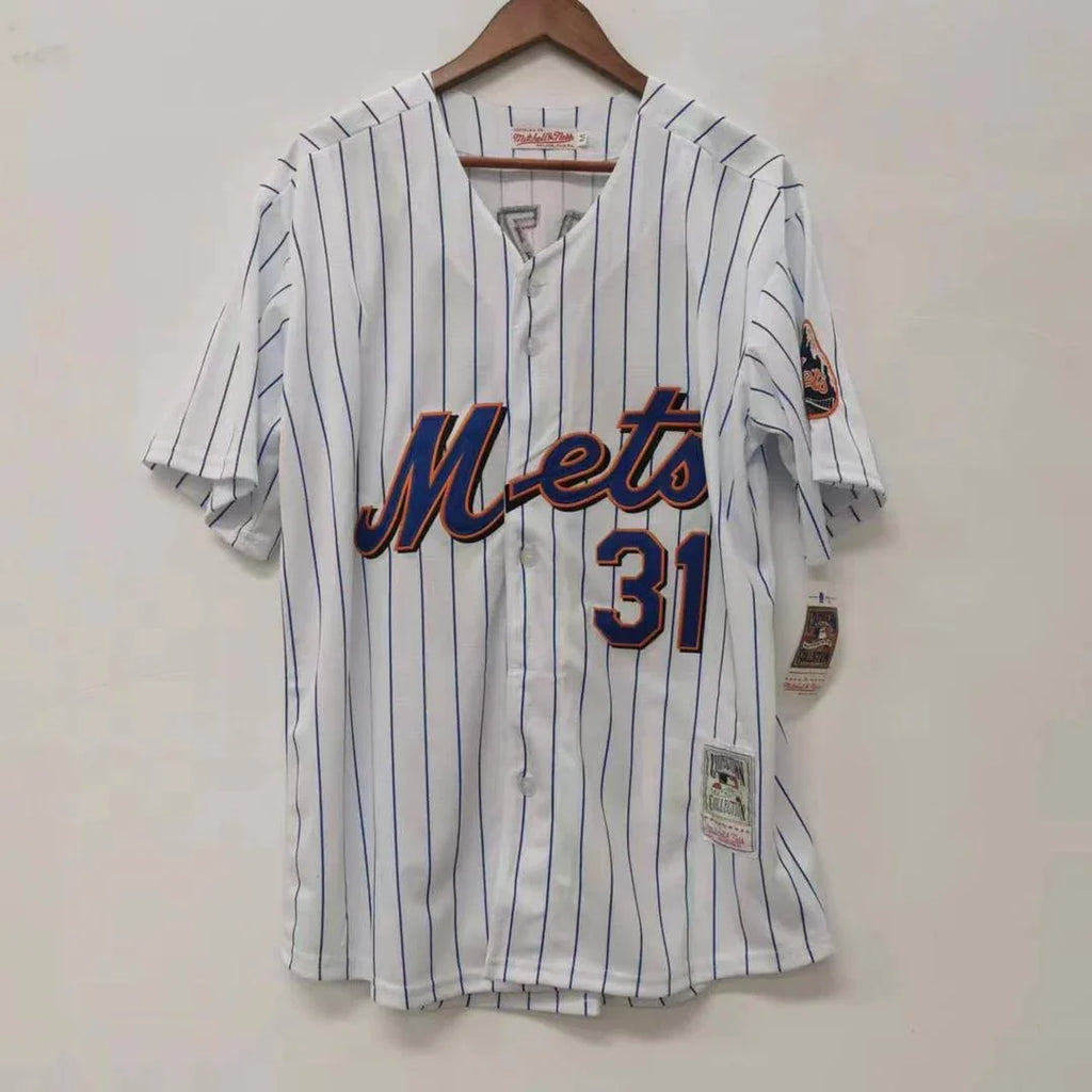 Mike Piazza New York Mets Official MLB Jersey Mitchell & product image 2