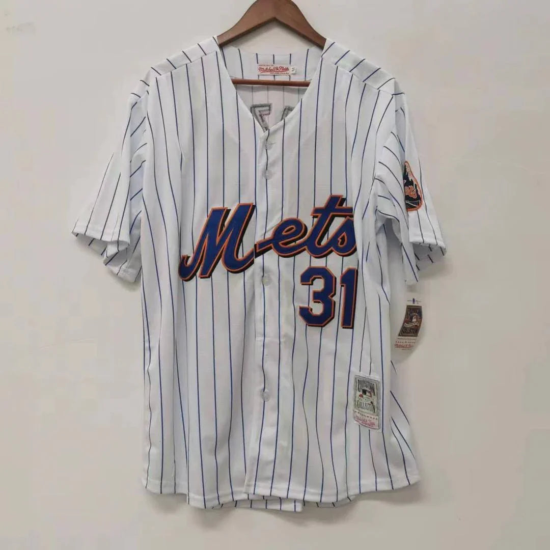 Mike Piazza New York Mets Official MLB Jersey Mitchell & product image 2
