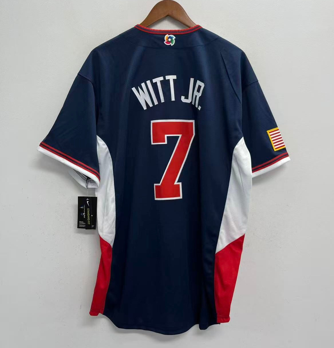 Bobby Witt Jr. YOUTH KIDS Official 2026 Team USA Nike Jersey product image 1