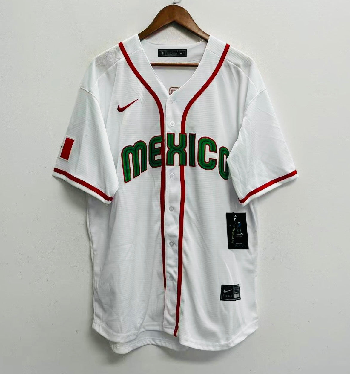 Jarren Duran 2026 Team Mexico Baseball Official Nike Jersey product image 2