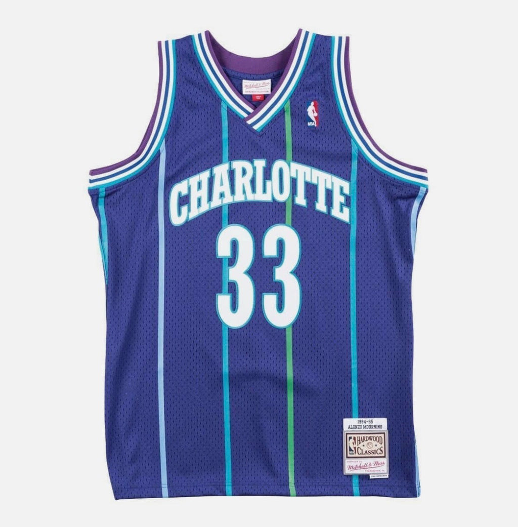 Alonso Mourning Charlotte Hornets 1994-95 Official NBA product image 2