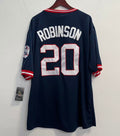 Frank Robinson Cleveland Indians Official MLB Majestic product image 1
