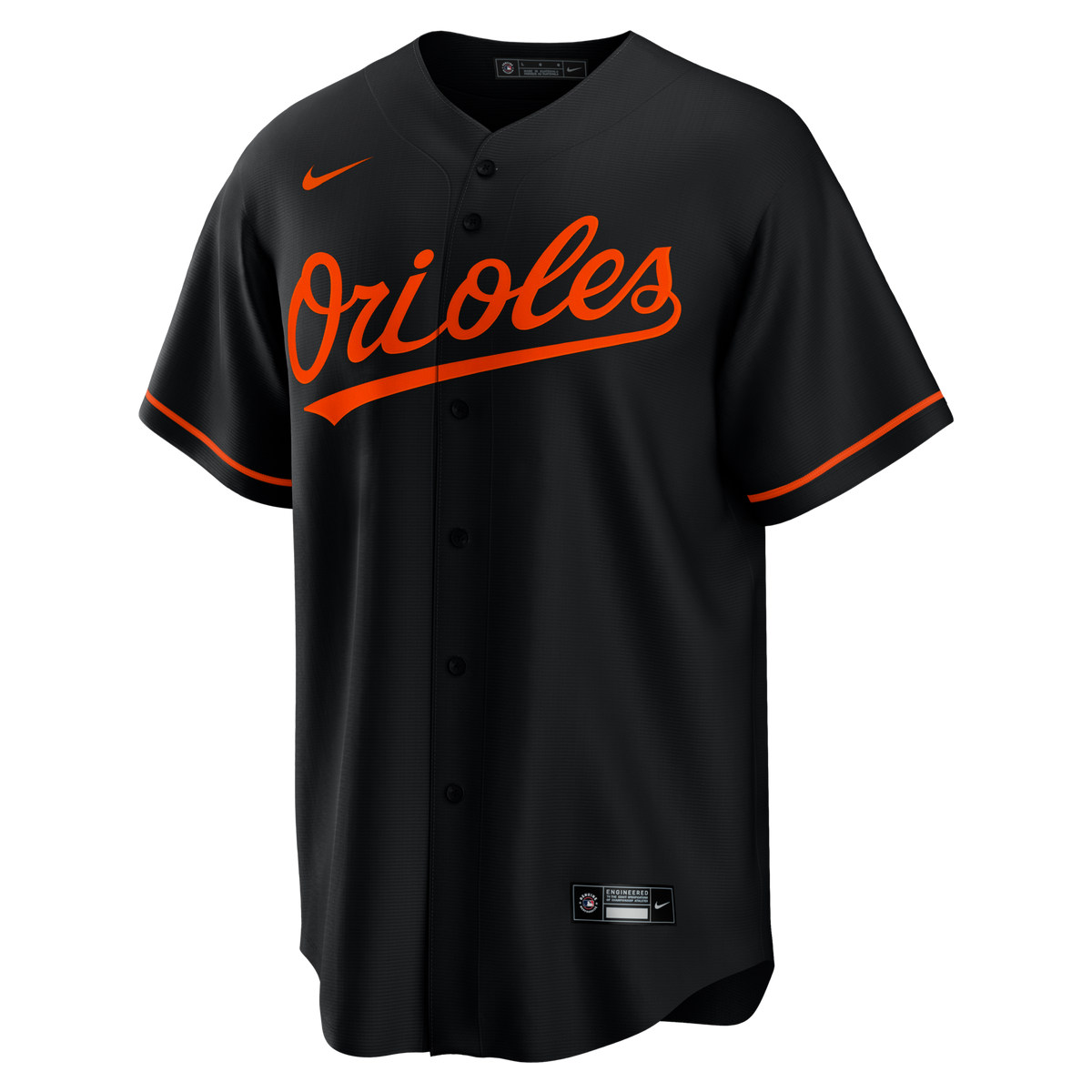 Baltimore Orioles Pete Alonso Black Alternate Replica Jersey product image 3, provided for visual reference and product