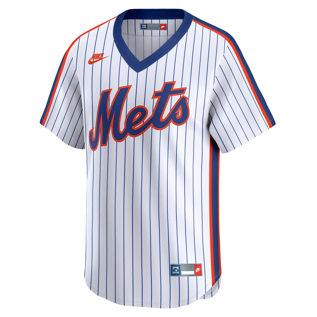 New York Mets White Cooperstown Collection Limited Jersey product image 3, provided for visual reference and product detail