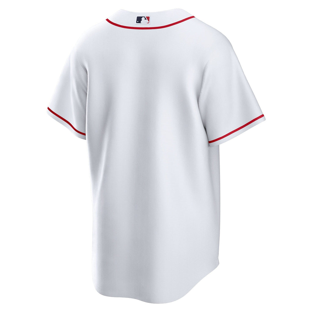 Cincinnati Reds White Home Blank Replica Jersey product image 4, provided for visual reference and product detail review