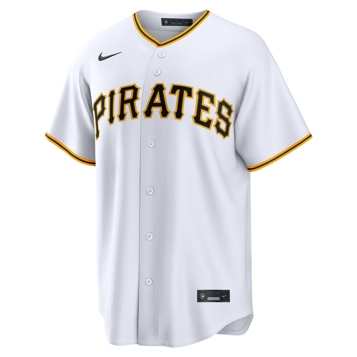 Pittsburgh Pirates Paul Skenes White Home Replica Jersey product image 3, provided for visual reference and product detail