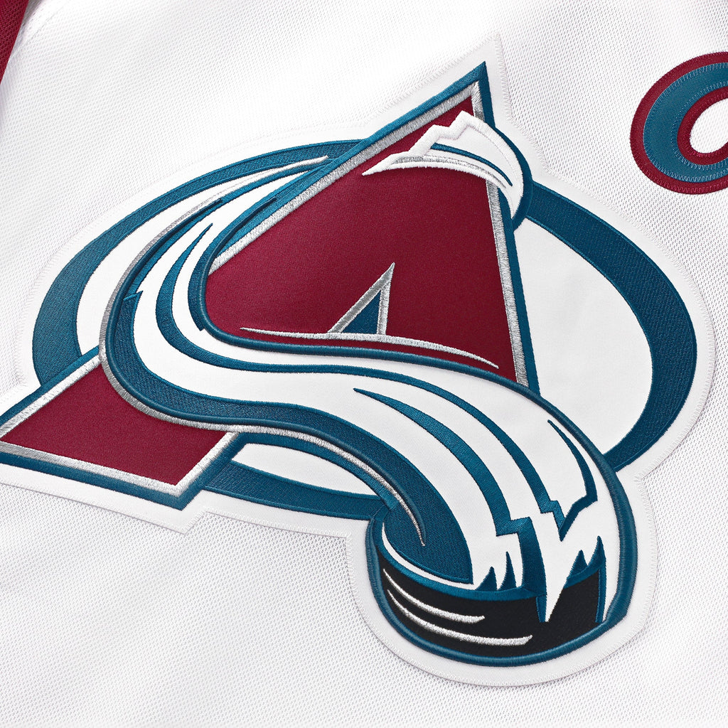 Colorado Avalanche Cale Makar White Away Premium Jersey product image 5, provided for visual reference and product detail