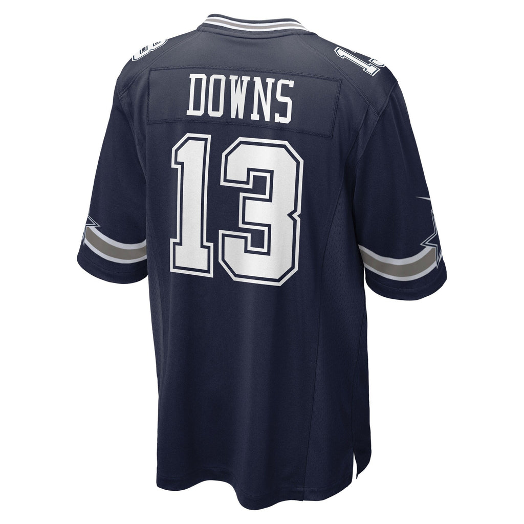Dallas Cowboys Caleb Downs Navy 2026 NFL Draft First Round Pick No. 11 Team Game Jersey product image 6, provided for visual