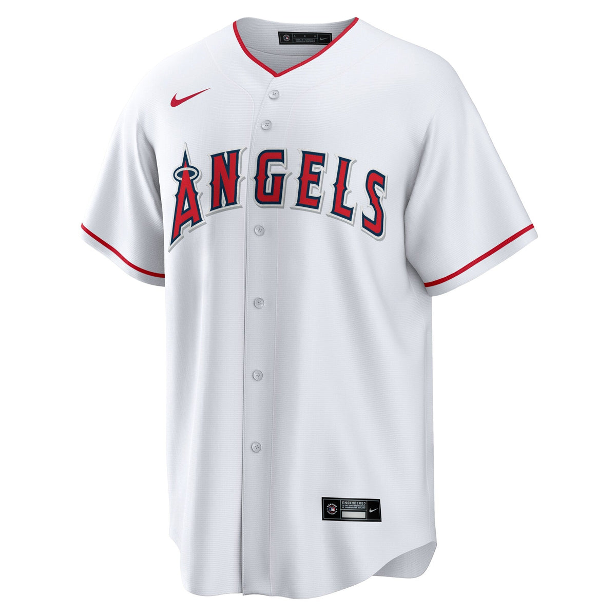 Los Angeles Angels Nolan Schanuel White Home Replica Jersey product image 3, provided for visual reference and product
