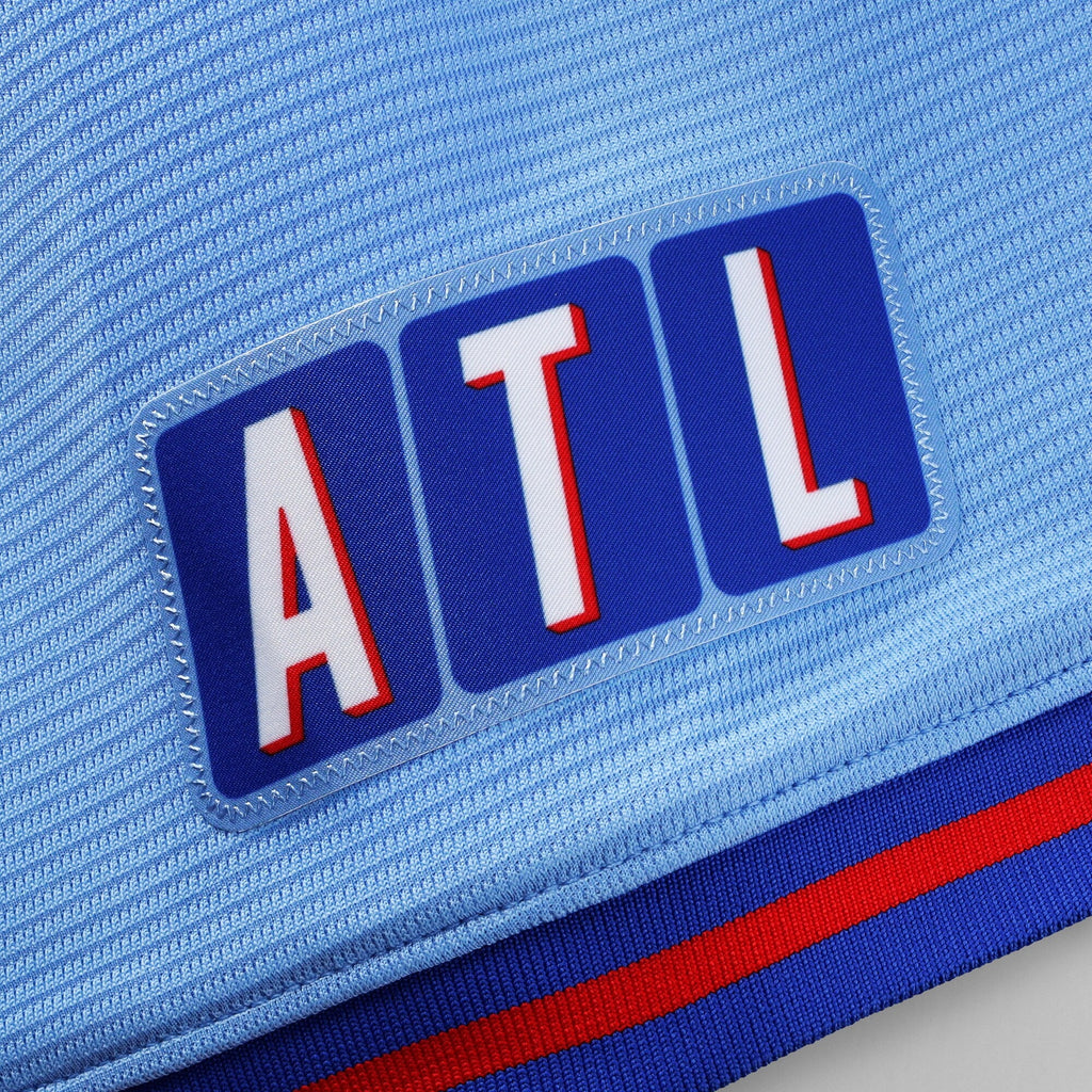 Atlanta Braves Ronald Acuña Jr. Powder Blue 2026 City Connect Stadium Jersey product image 6, provided for visual reference