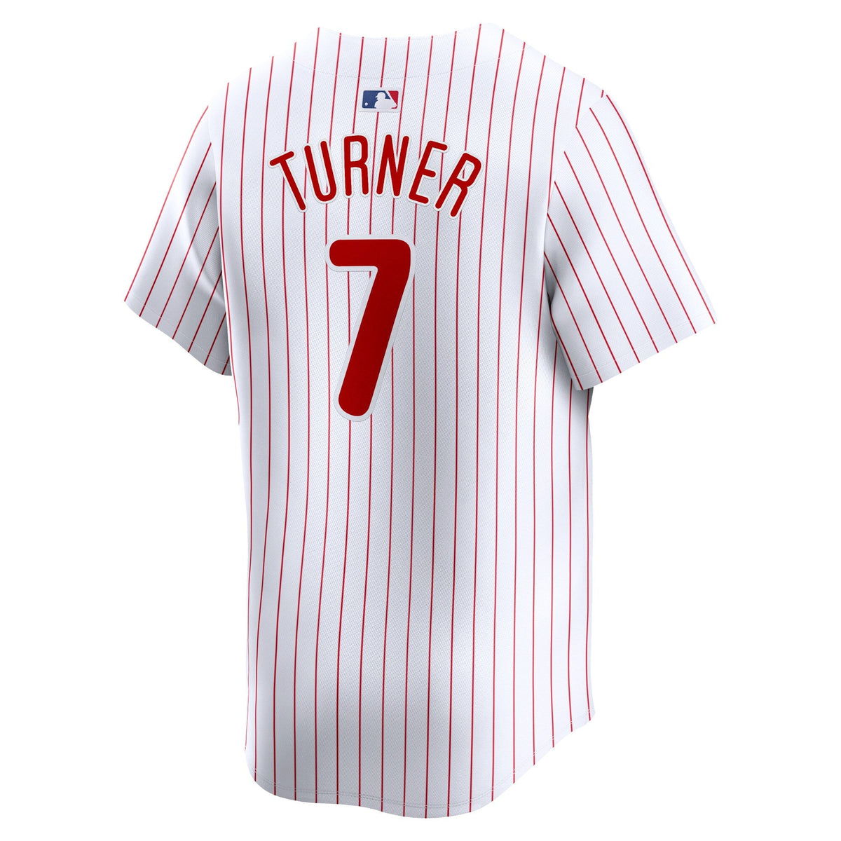 Philadelphia Phillies Trea Turner White Home Limited Player Jersey product image 4, provided for visual reference and