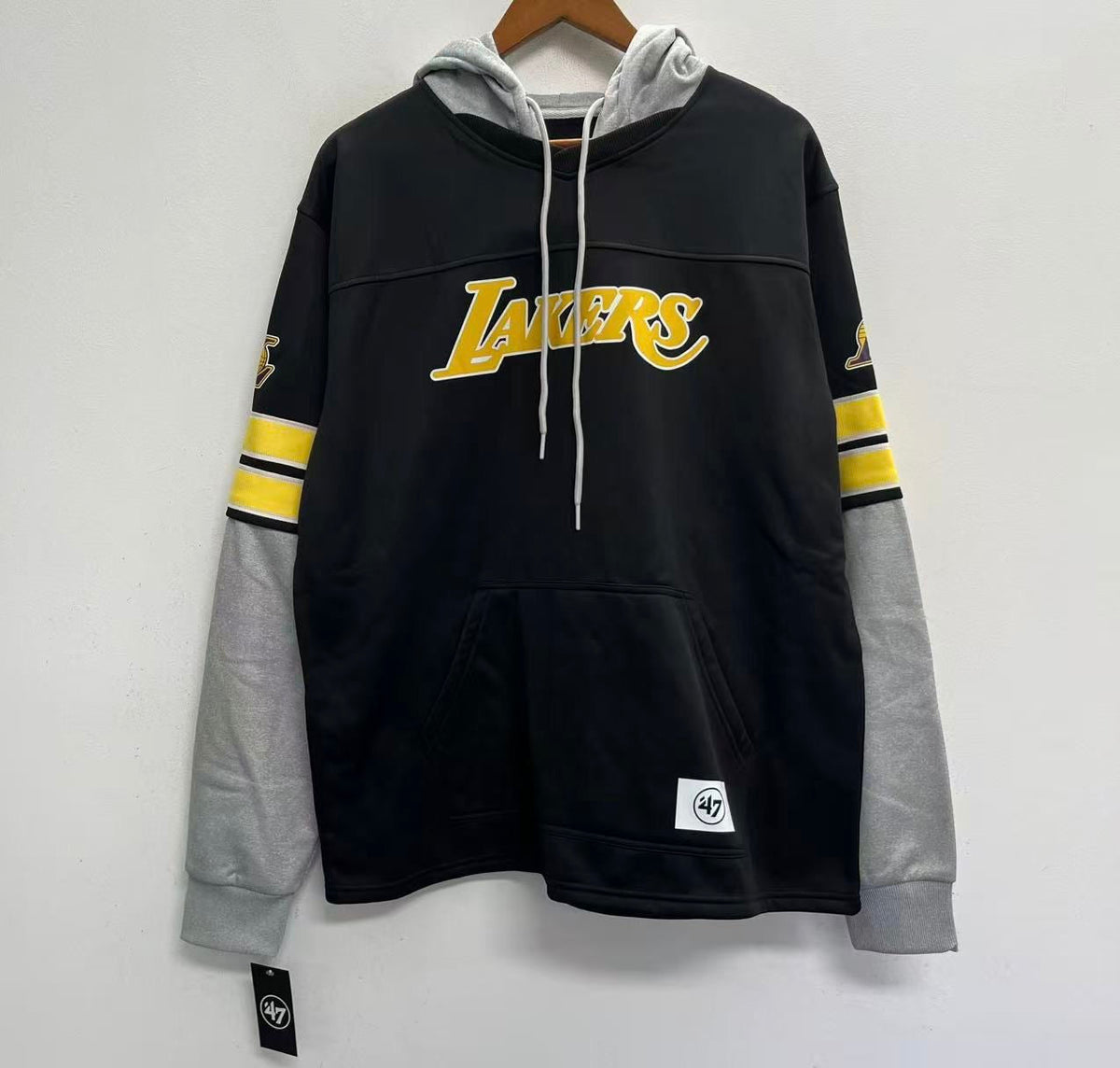 Los Angeles Lakers Official NBA 47 brand hoodie product image 1