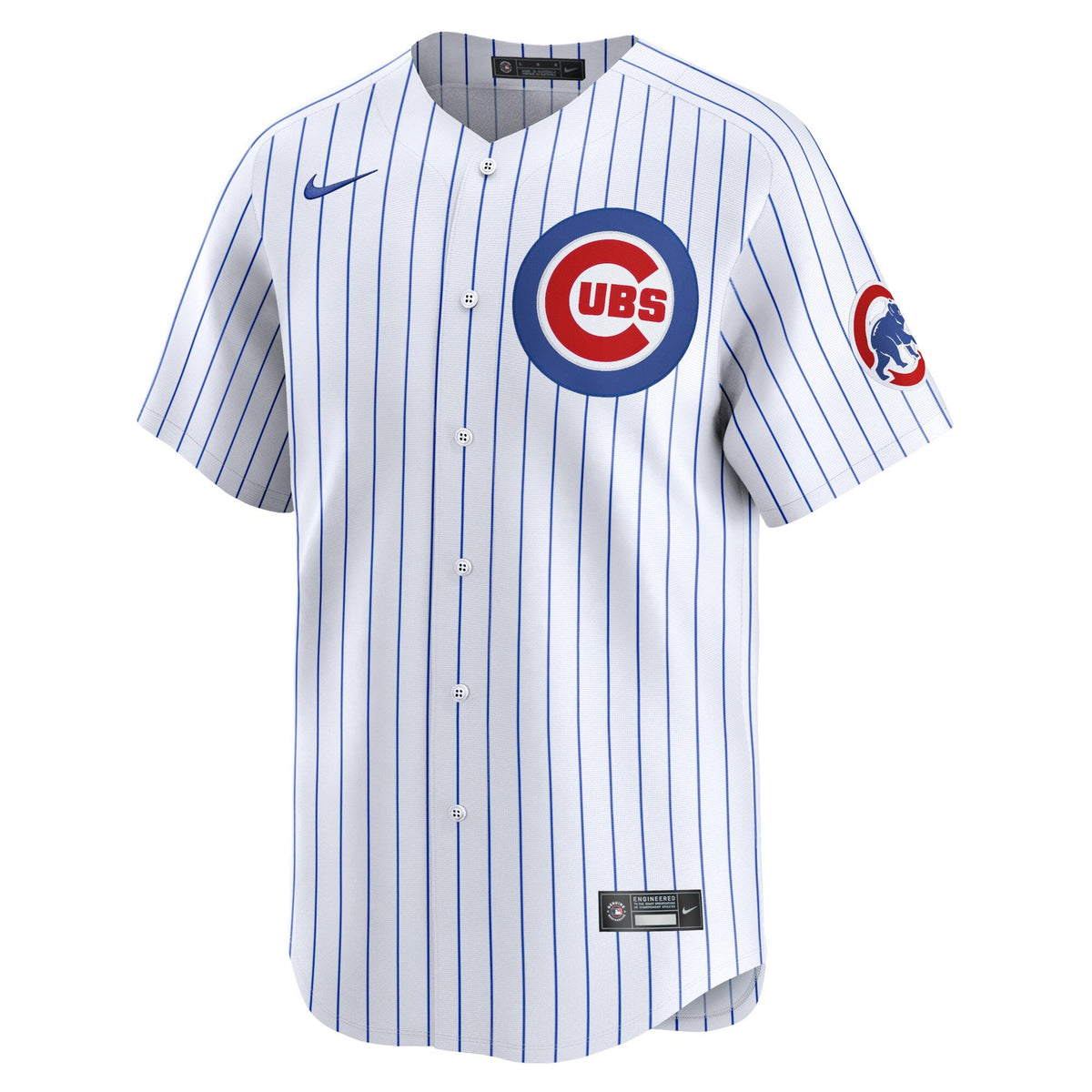 Chicago Cubs Dansby Swanson White Home Limited Player Jersey product image 2, provided for visual reference and product