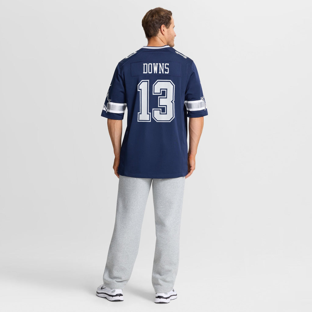 Dallas Cowboys Caleb Downs Navy 2026 NFL Draft First Round Pick No. 11 Team Game Jersey product image 4, provided for visual
