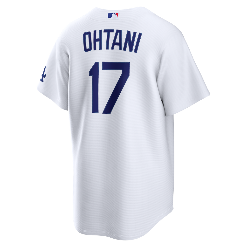 Los Angeles Dodgers Shohei Ohtani White Home Stadium Jersey product image 8, provided for visual reference and product