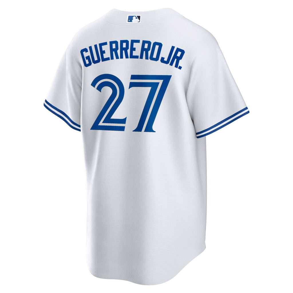Toronto Blue Jays Vladimir Guerrero Jr. White Home Replica Player Name Jersey product image 4, provided for visual reference