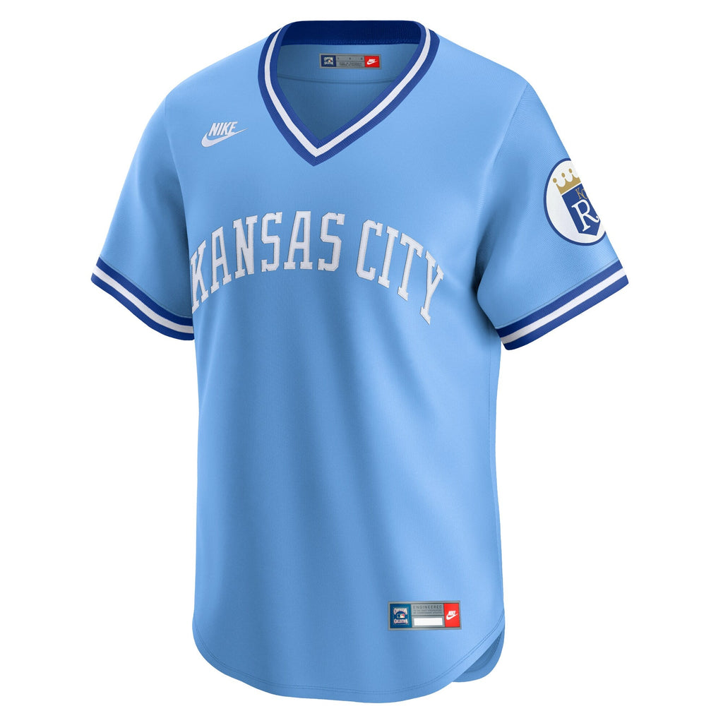 Kansas City Royals Light Blue Cooperstown Collection Limited Jersey product image 3, provided for visual reference and