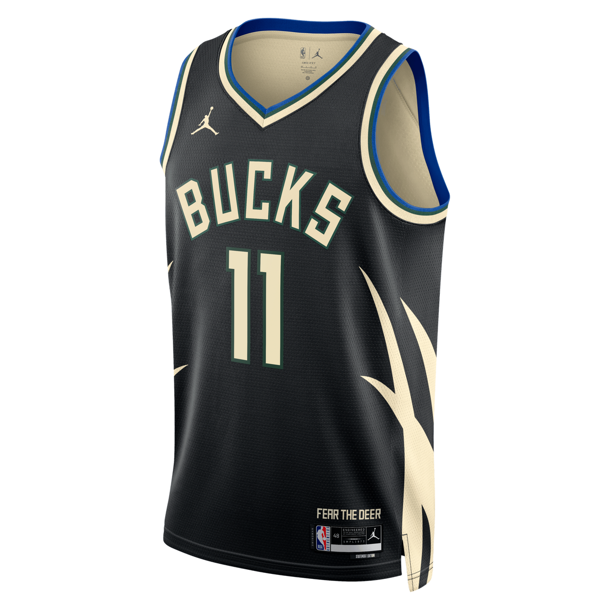 Milwaukee Bucks Statement Edition Swingman Jersey - Hunter Green - Tyler Herro product image 3, provided for visual