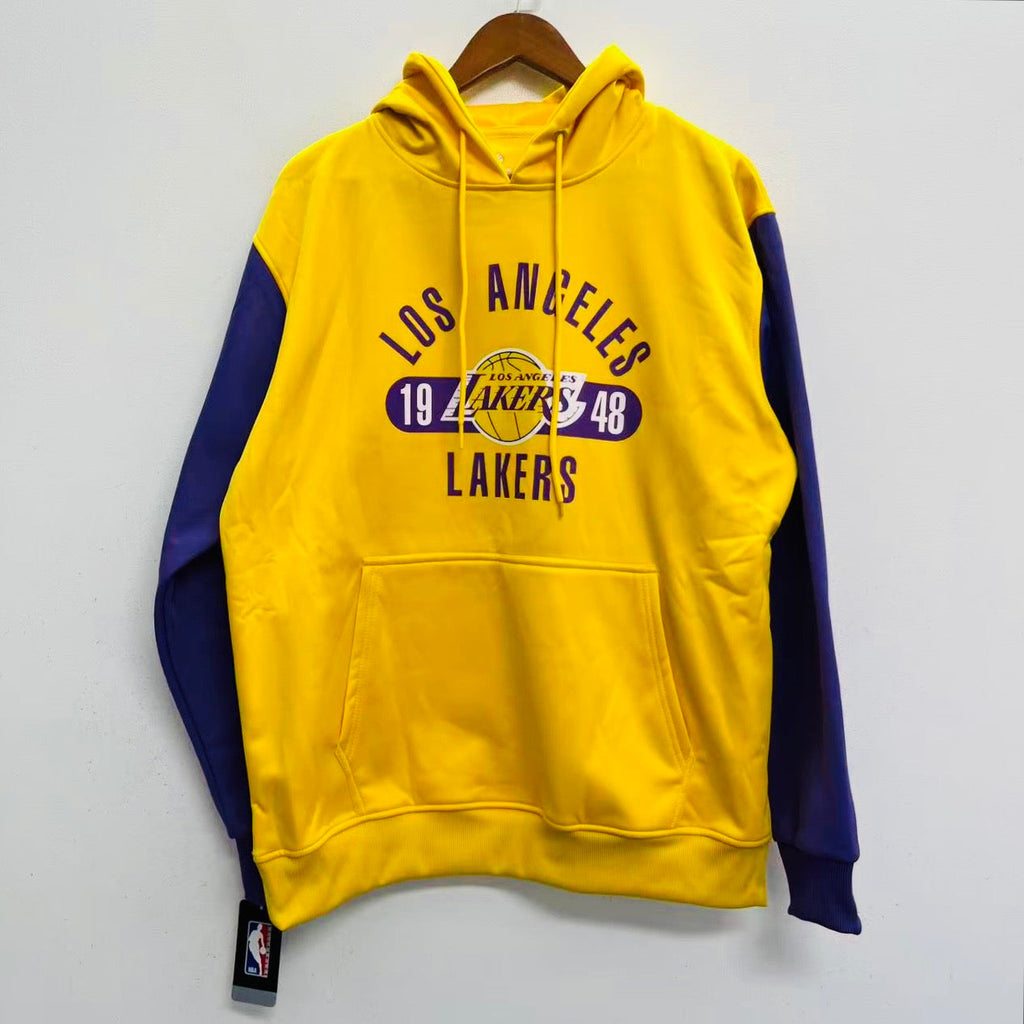 Los Angeles Lakers Official NBA hoodie yellow product image 1