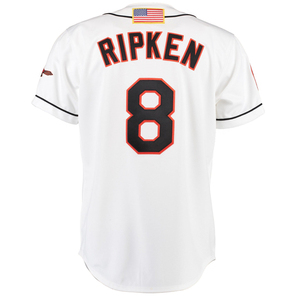 Baltimore Orioles Cal Ripken White Home Authentic Jersey product image 4, provided for visual reference and product detail