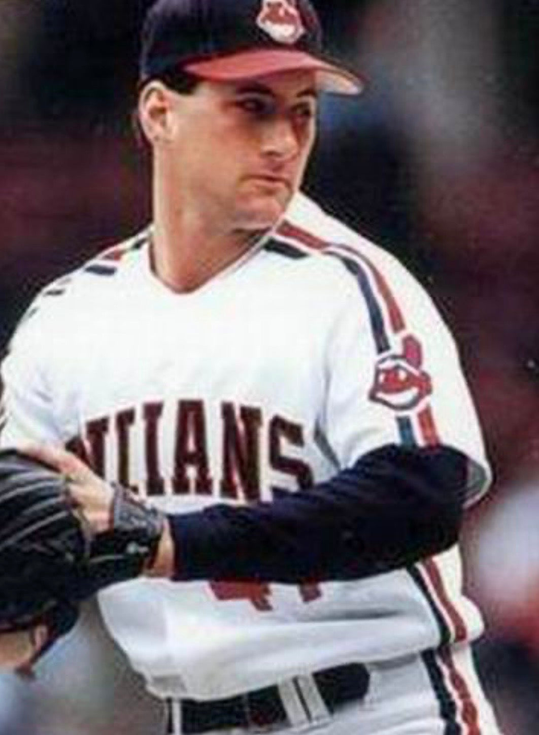 Charles Nagy Cleveland Indians Official MLB Majestic Jersey product image 4