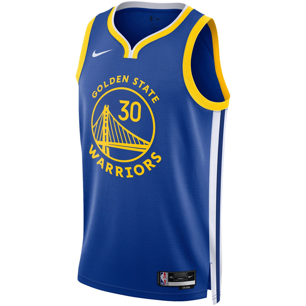 Golden State Warriors Icon Swingman Jersey - Stephen Curry product image 2, provided for visual reference and product detail