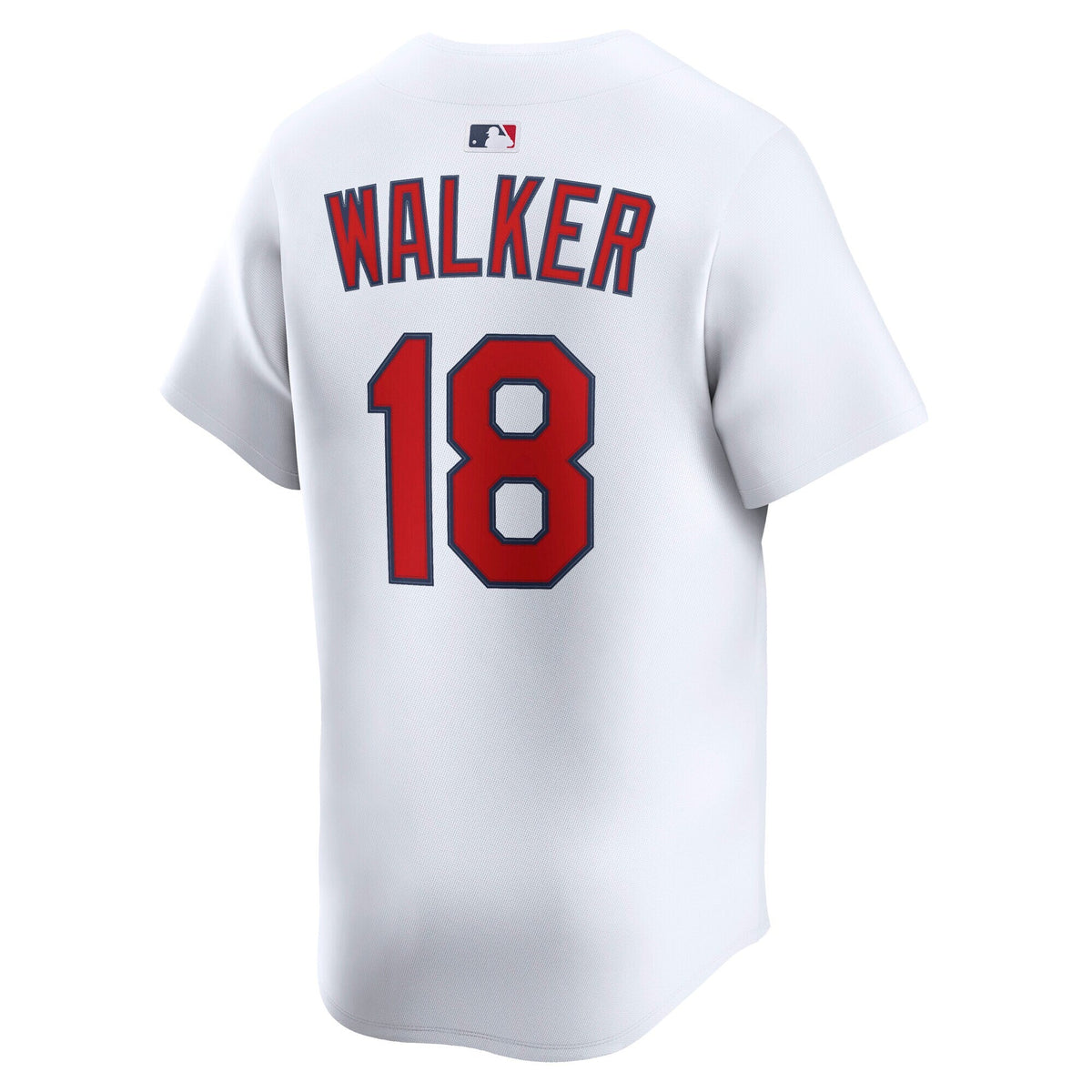 St. Louis Cardinals Jordan Walker White Home Limited Player Jersey product image 4, provided for visual reference and