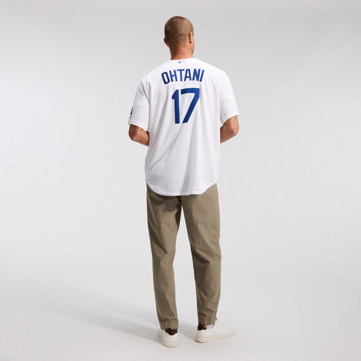 Los Angeles Dodgers Shohei Ohtani White Home Stadium Jersey product image 6, provided for visual reference and product
