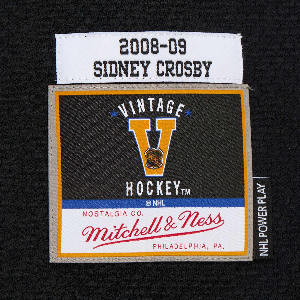 Pittsburgh Penguins Sidney Crosby Black 2008-09 Power Play Jersey product image 9, provided for visual reference and product