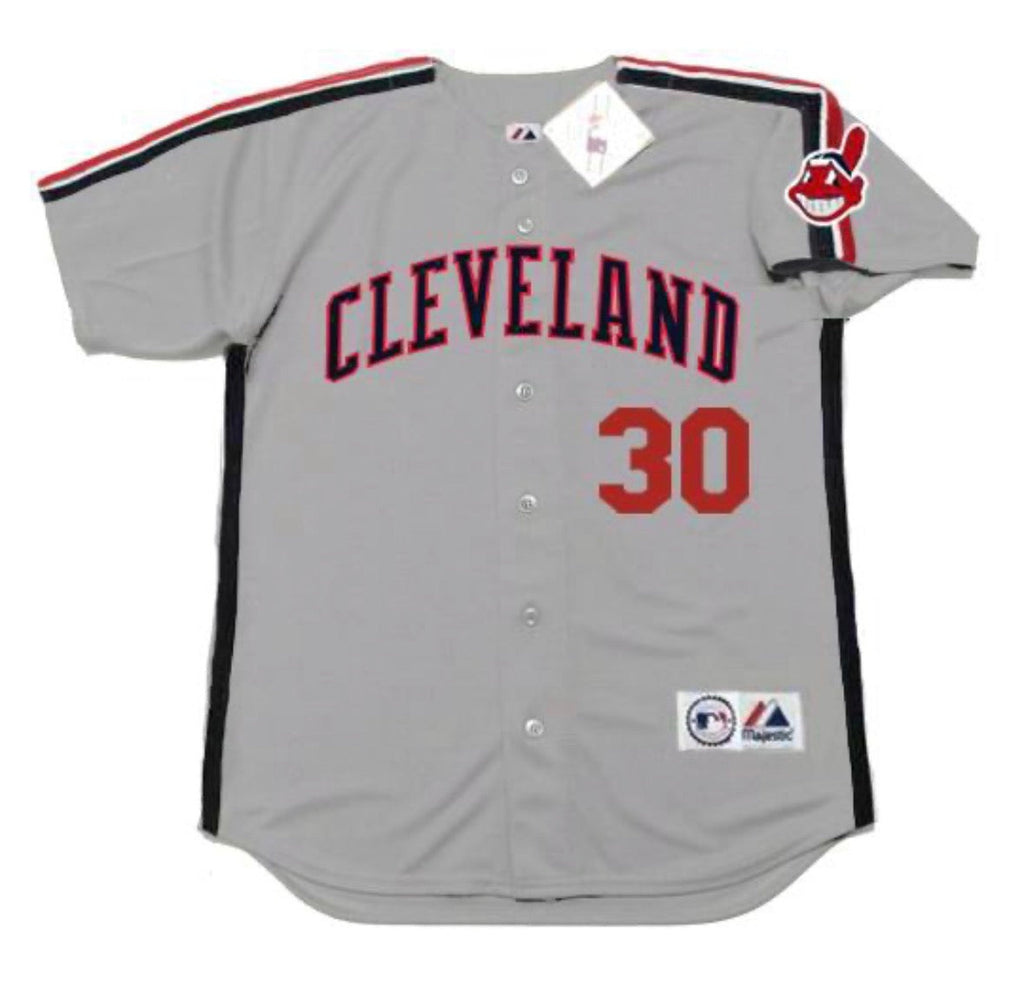 Joe Carter Cleveland Indians Official MLB Majestic Jersey product image 2