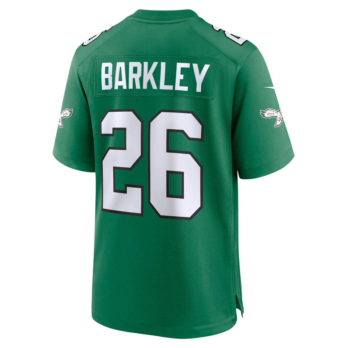 Philadelphia Eagles Saquon Barkley Kelly Green Alternate Game Jersey product image 4, provided for visual reference and