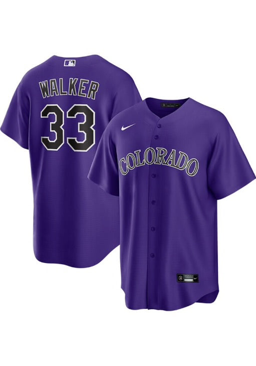 Larry Walker Colorado Rockies Official MLB Nike Jersey product image 1