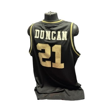 Tim Duncan Unsigned Wake Forest Jersey product image 1, provided for visual reference and product detail review