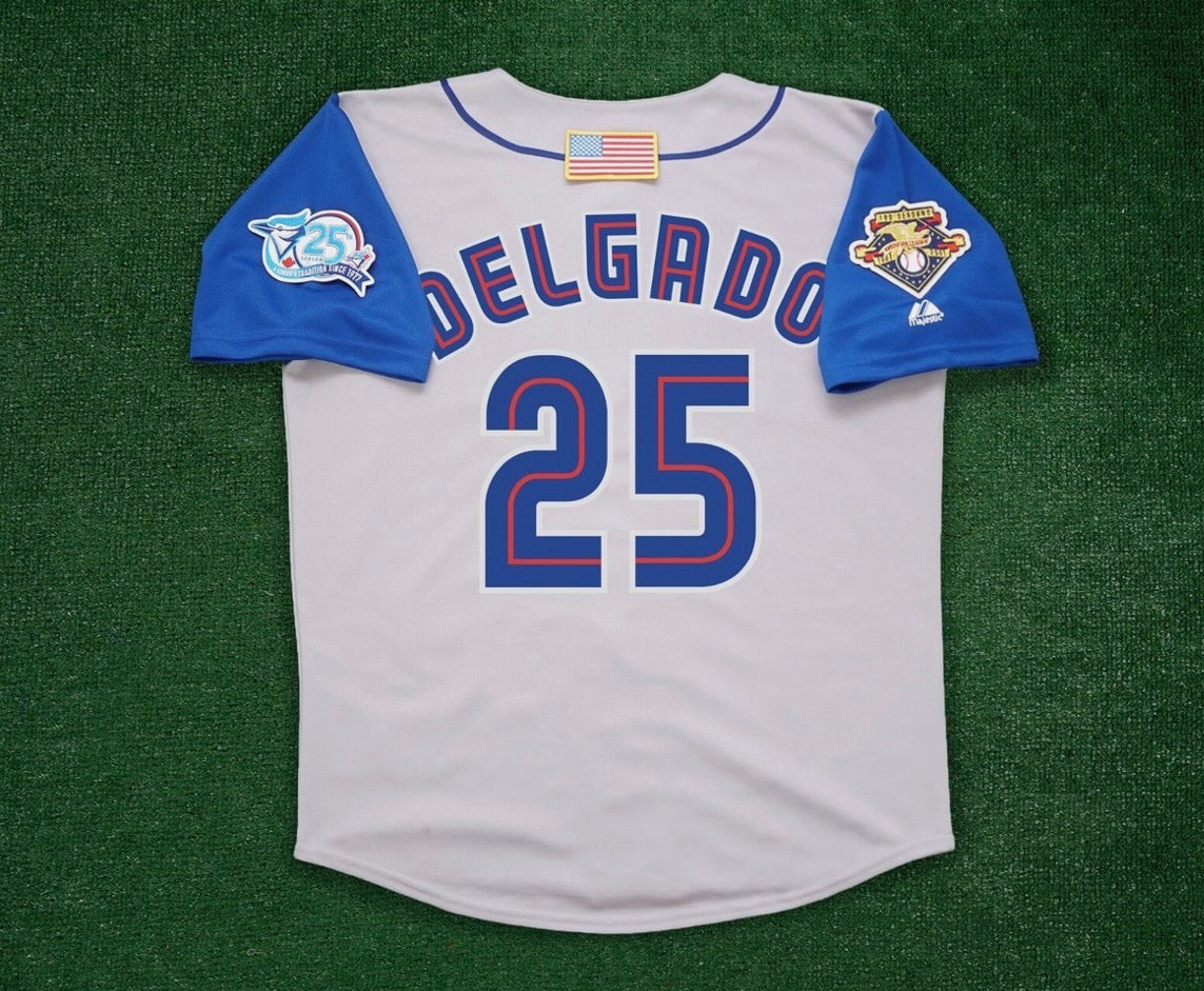 Carlos Delgado YOUTH KIDS Toronto Blue Jays Official MLB product image 1