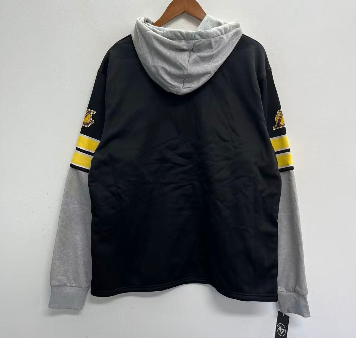 Los Angeles Lakers Official NBA 47 brand hoodie product image 2