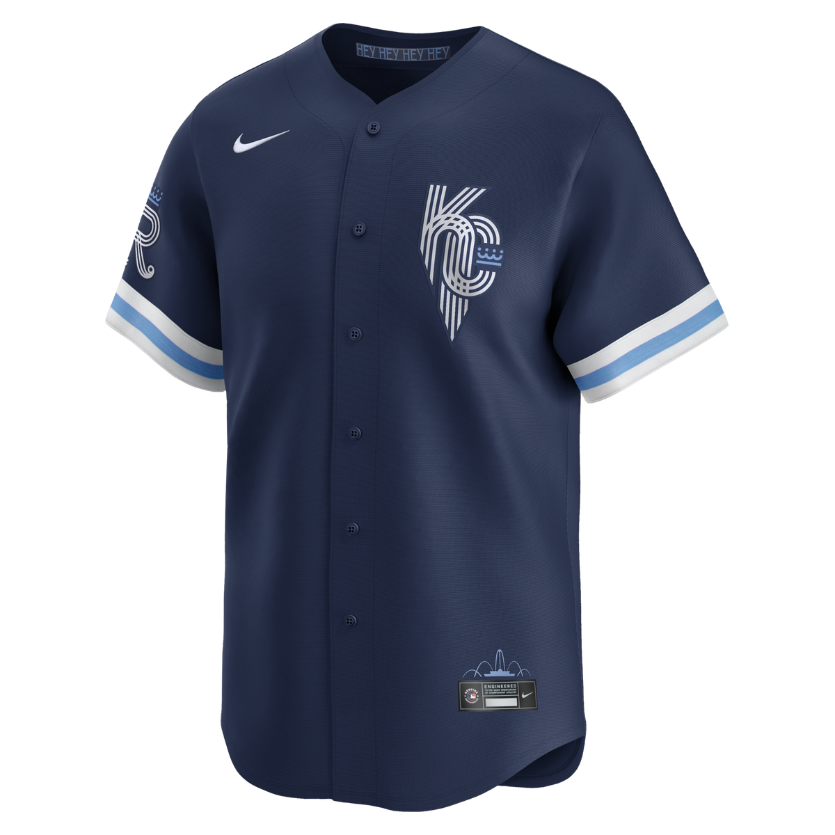 Kansas City Royals Navy City Connect Limited Jersey product image 2, provided for visual reference and product detail review
