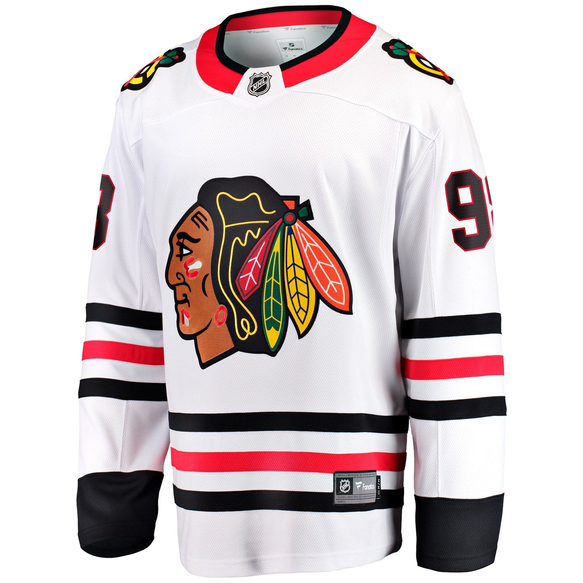 Chicago Blackhawks Connor Bedard White Away Breakaway Player Jersey product image 3, provided for visual reference and