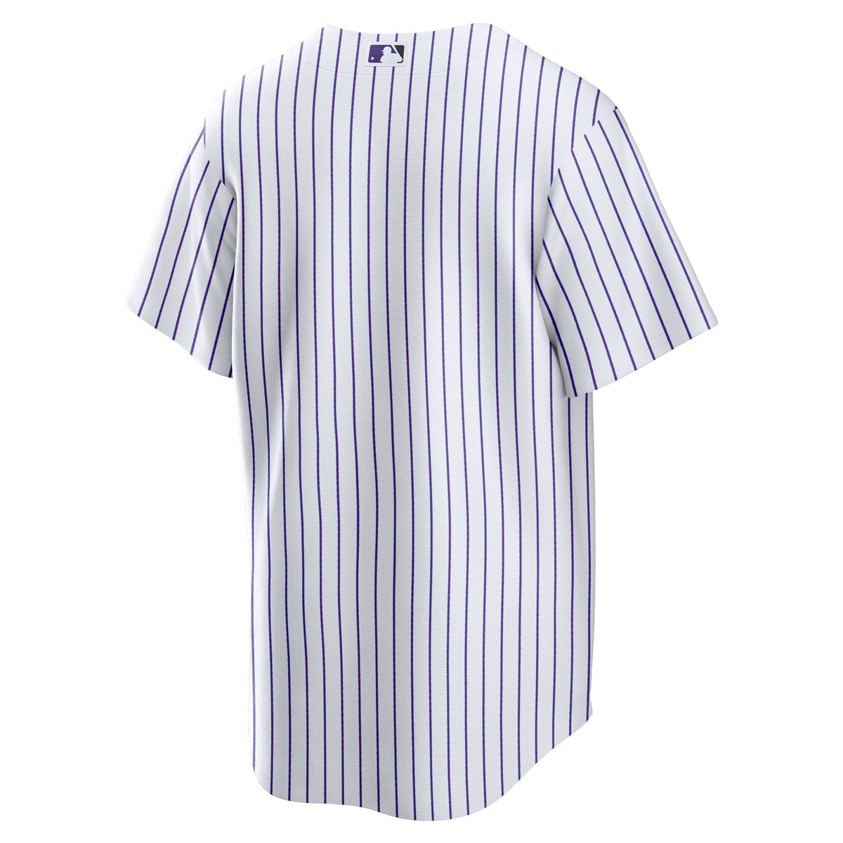 Colorado Rockies White Home Blank Replica Jersey product image 4, provided for visual reference and product detail review